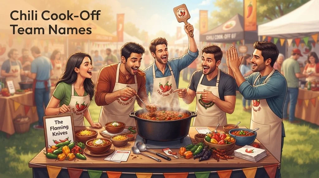 Chili Cook-Off Team Names