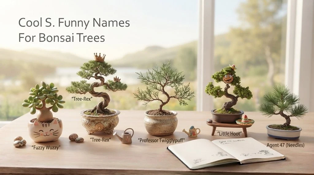 Cool Funny Names For Bonsai Trees