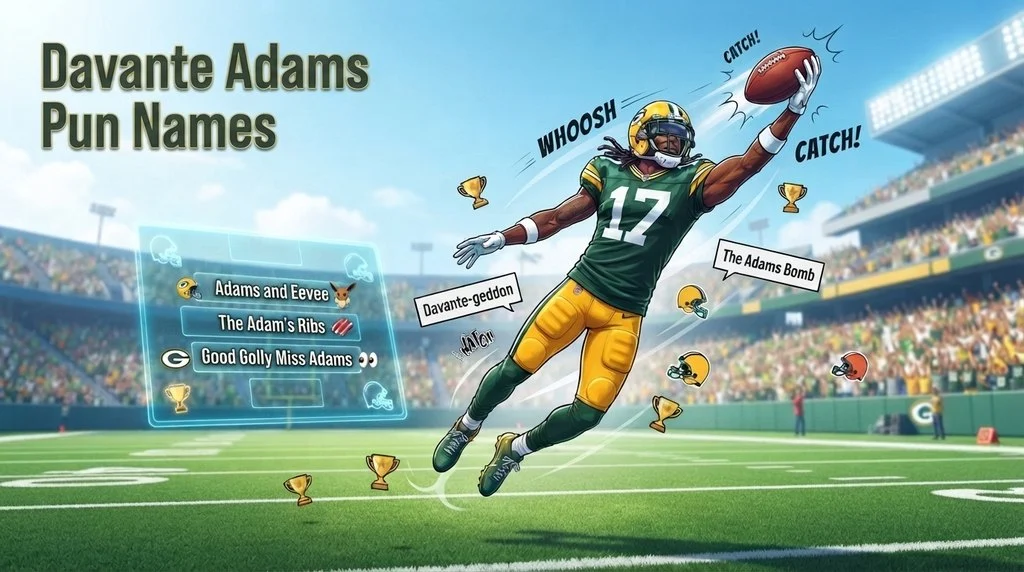 Davante Adams Pun Names