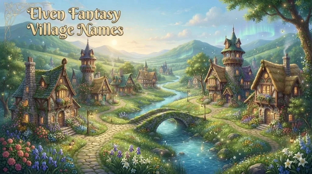 Elven Fantasy Village Names