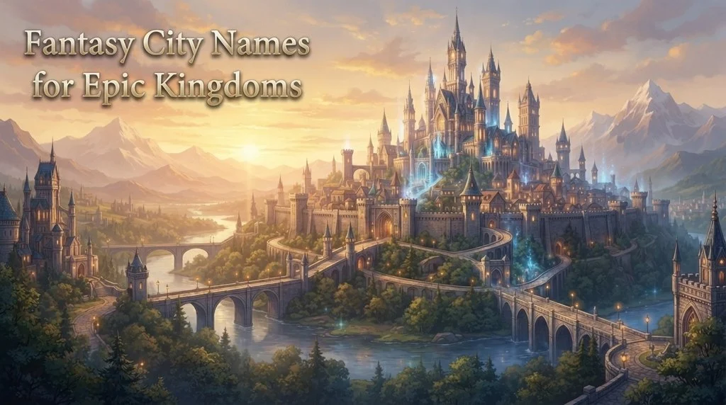 Fantasy City Names for Epic Kingdoms