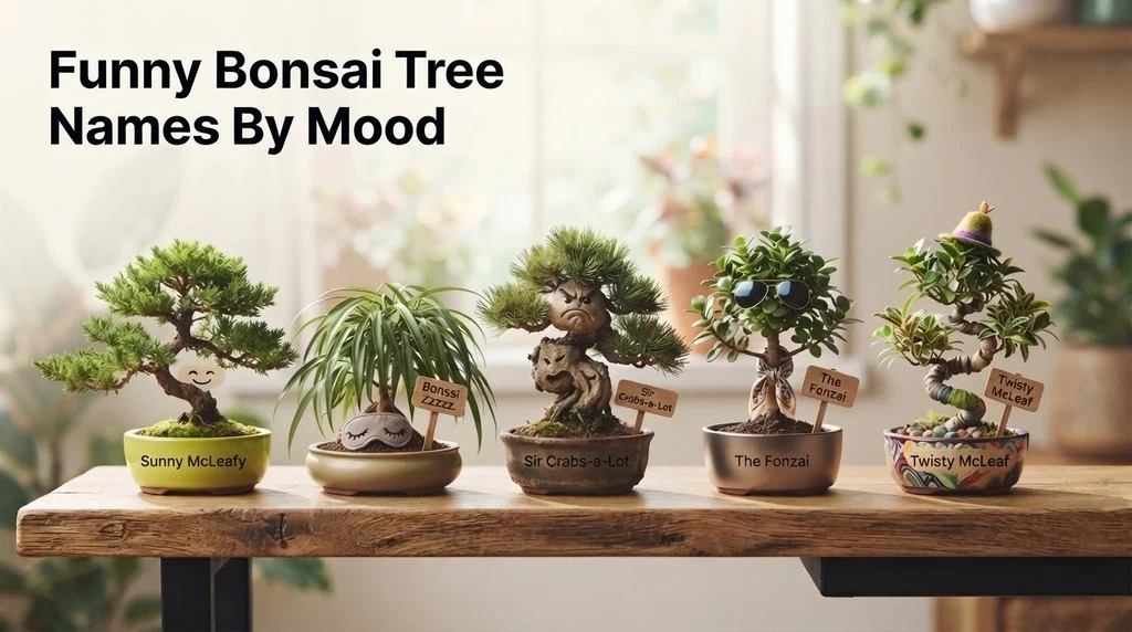 Funny Bonsai Tree Names By Mood