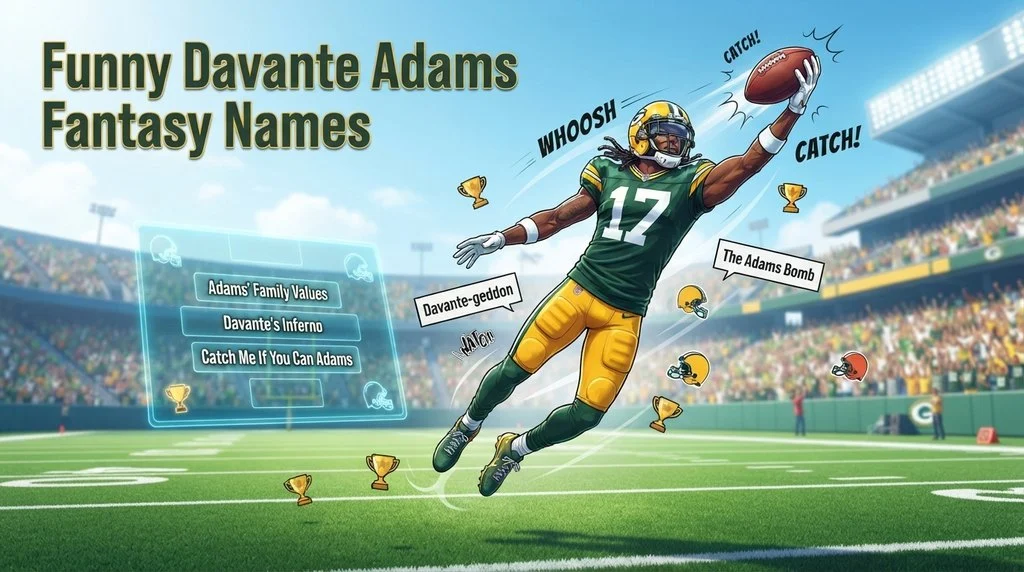 Funny Davante Adams Fantasy Names