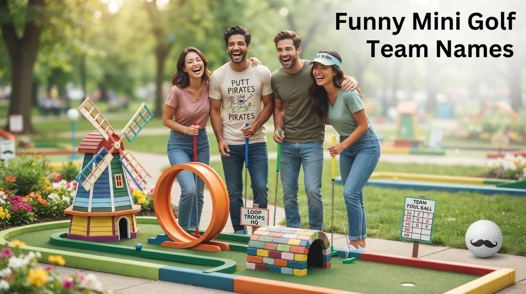 Funny Mini Golf Team Names