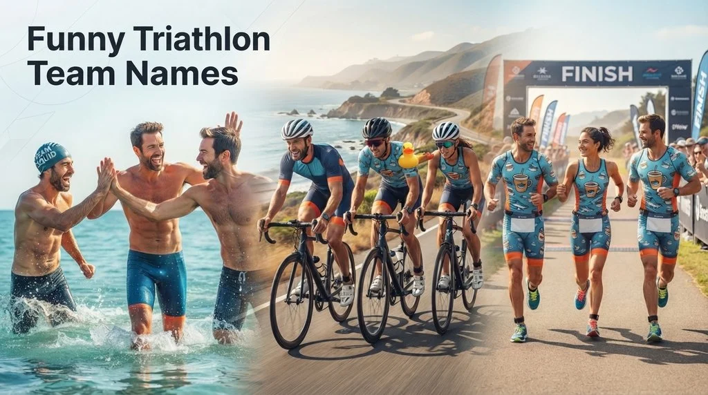Funny Triathlon Team Names