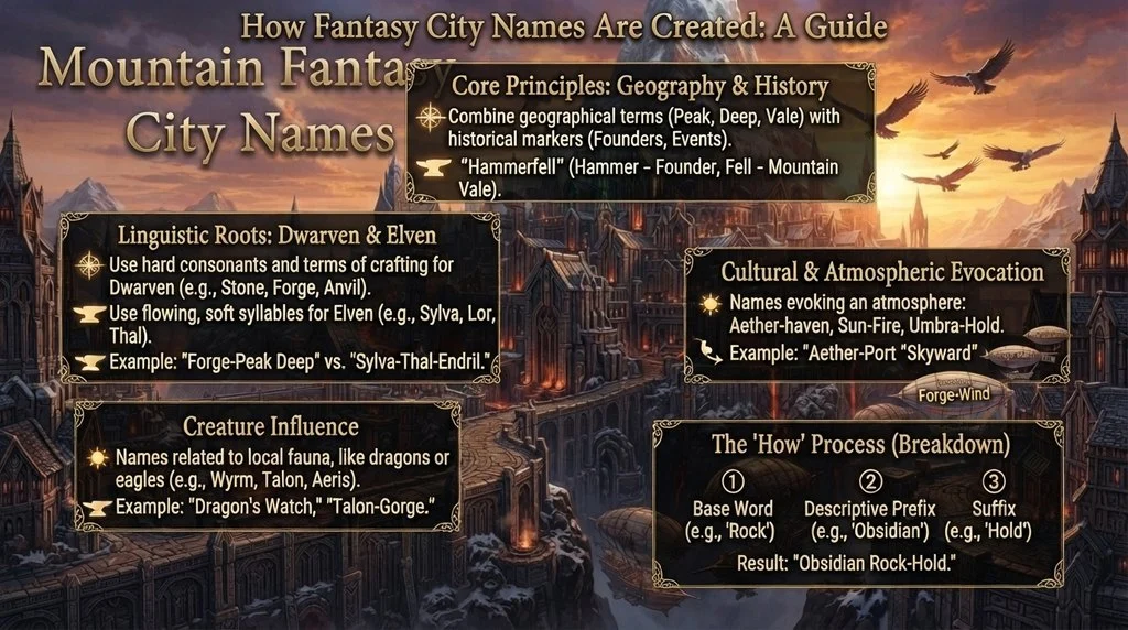 How Fantasy City Names Are Created