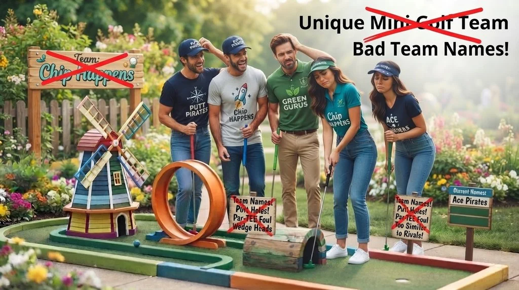 Mini Golf Team Naming Mistakes to Avoid