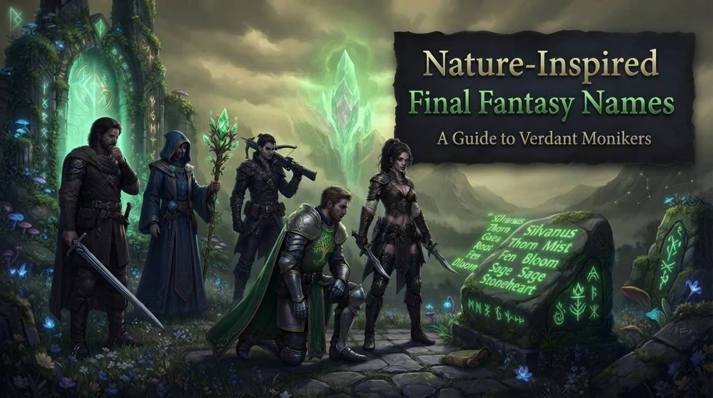Nature-Inspired Final Fantasy Names