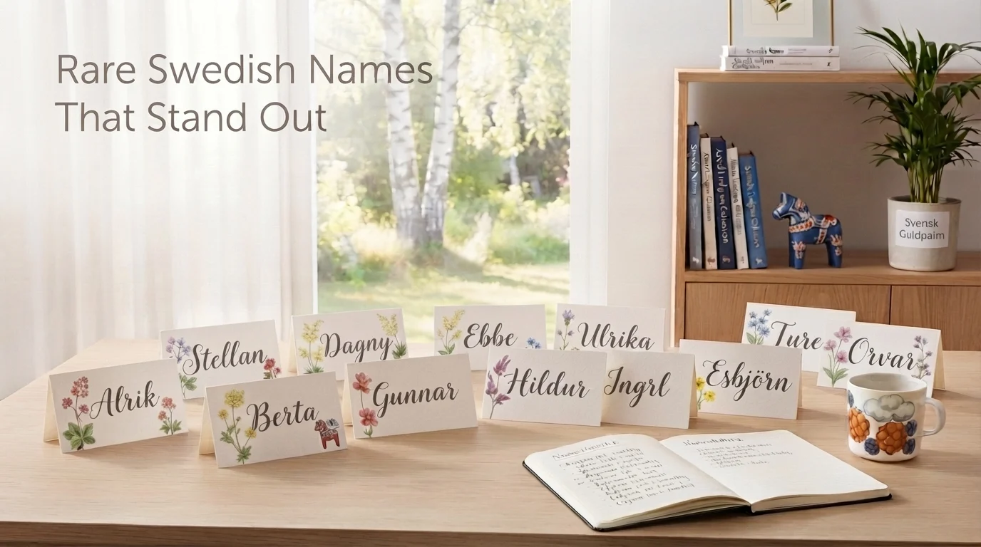 Rare Swedish Names That Stand Out