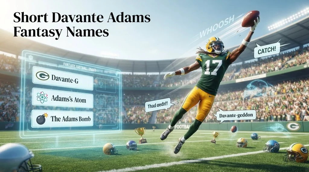 Short Davante Adams Fantasy Names