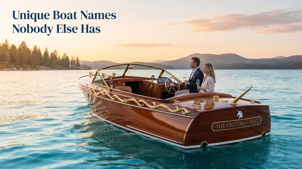 Unique Boat Names Nobody Else Has