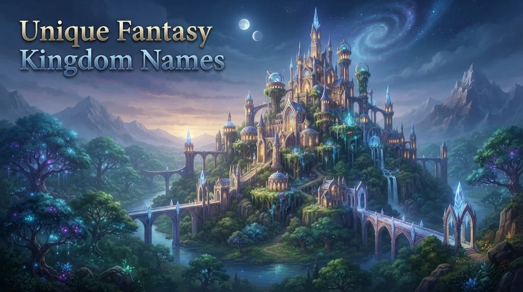 Unique Fantasy Kingdom Names