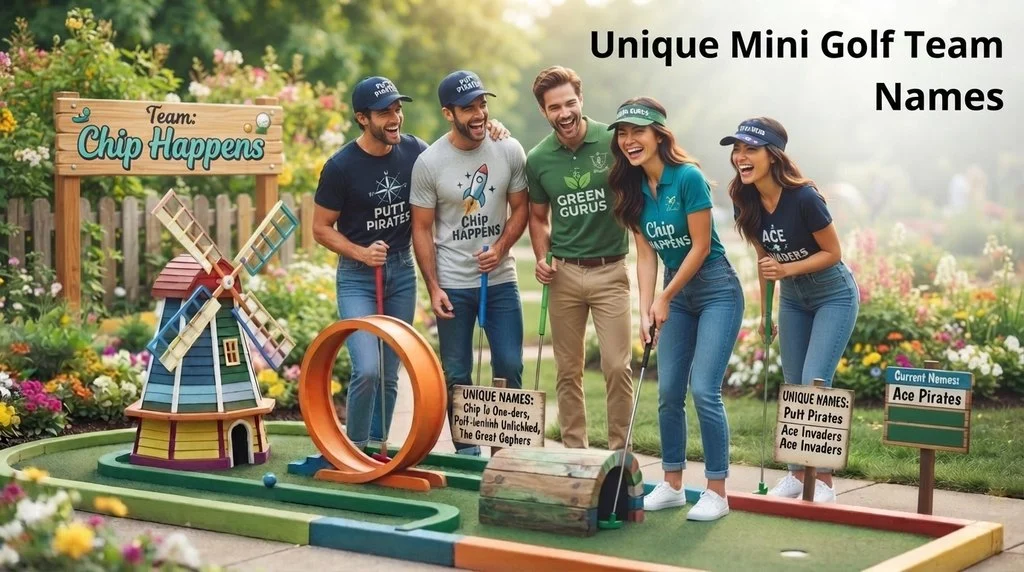 Unique Mini Golf Team Names