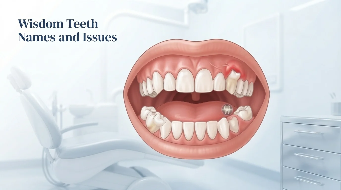 Wisdom Teeth Names and Issues