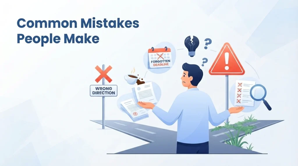 Common Mistakes People Make
