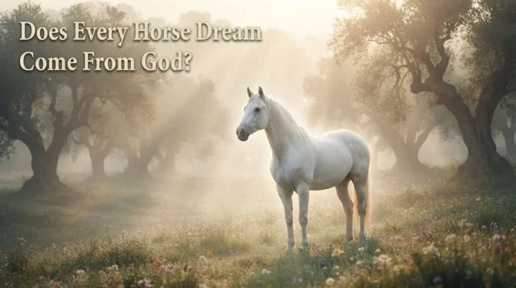Does Every Horse Dream Come From God?