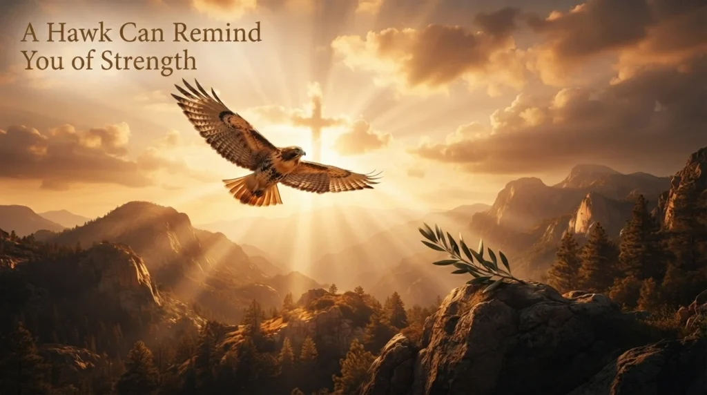 A Hawk Can Remind You of Strength