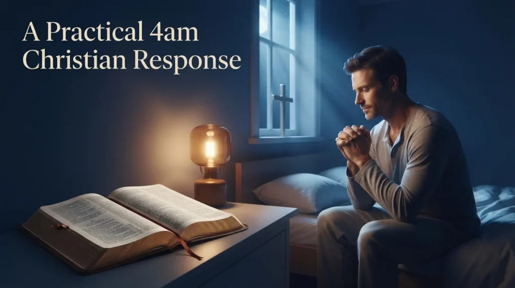 A Practical 4am Christian Response
