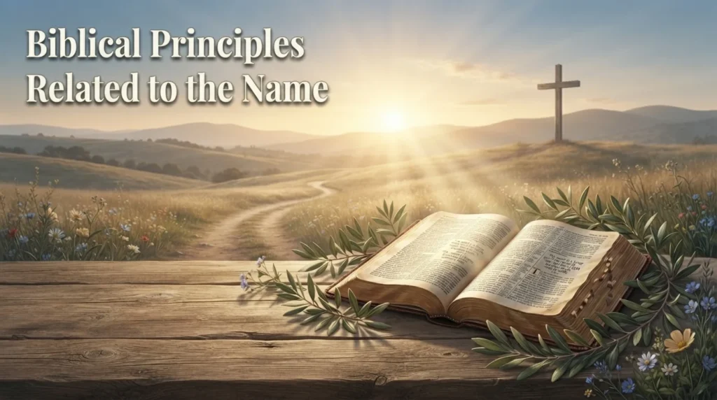 Biblical Principles Related to the Name