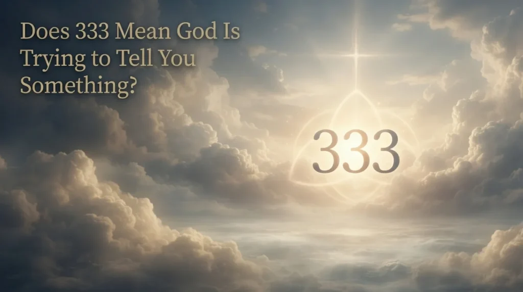 Does 333 Mean God Is Trying to Tell You Something?