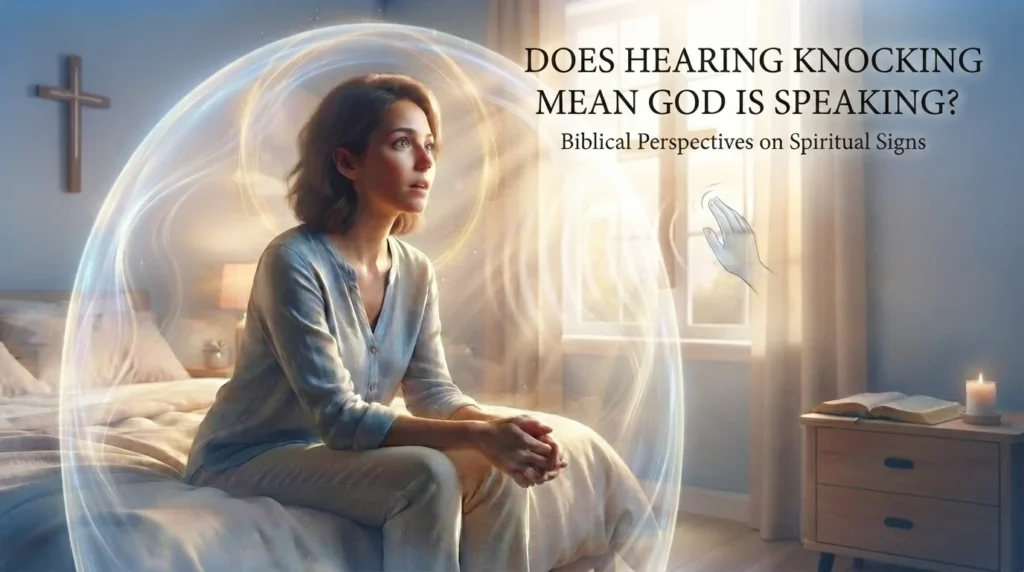 Does Hearing Knocking Mean God Is Speaking?