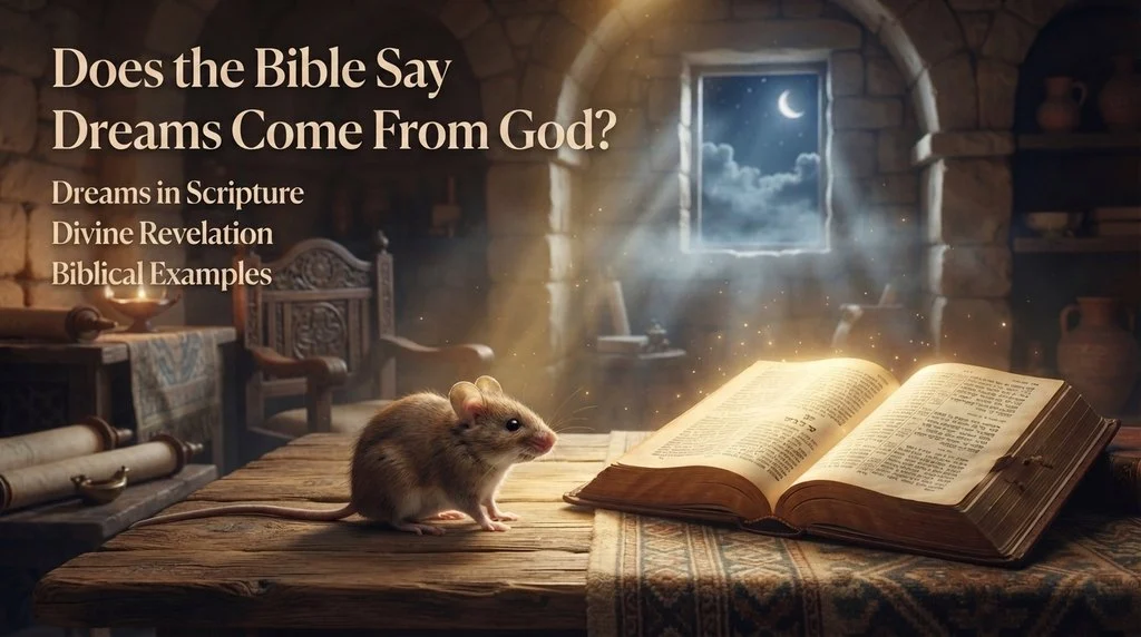 Does the Bible Say Dreams Come From God?