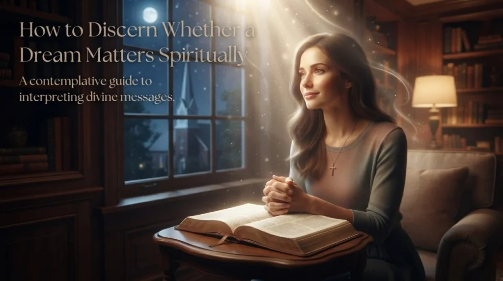 How to Discern Whether a Dream Matters Spiritually