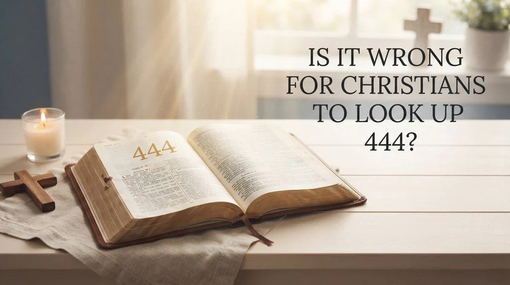 Is It Wrong for Christians to Look Up 444?