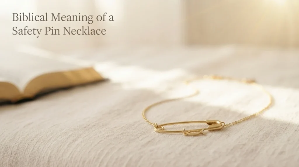 Is There a Biblical Meaning of a Safety Pin Necklace?