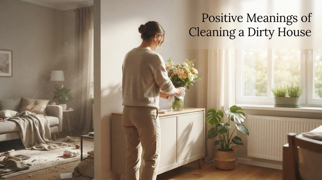 Positive Meanings of Cleaning a Dirty House