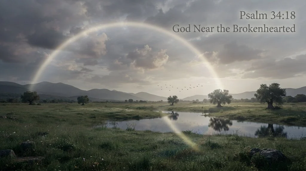 Psalm 34:18 — God Near the Brokenhearted
