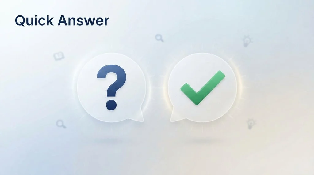 Quick Answer