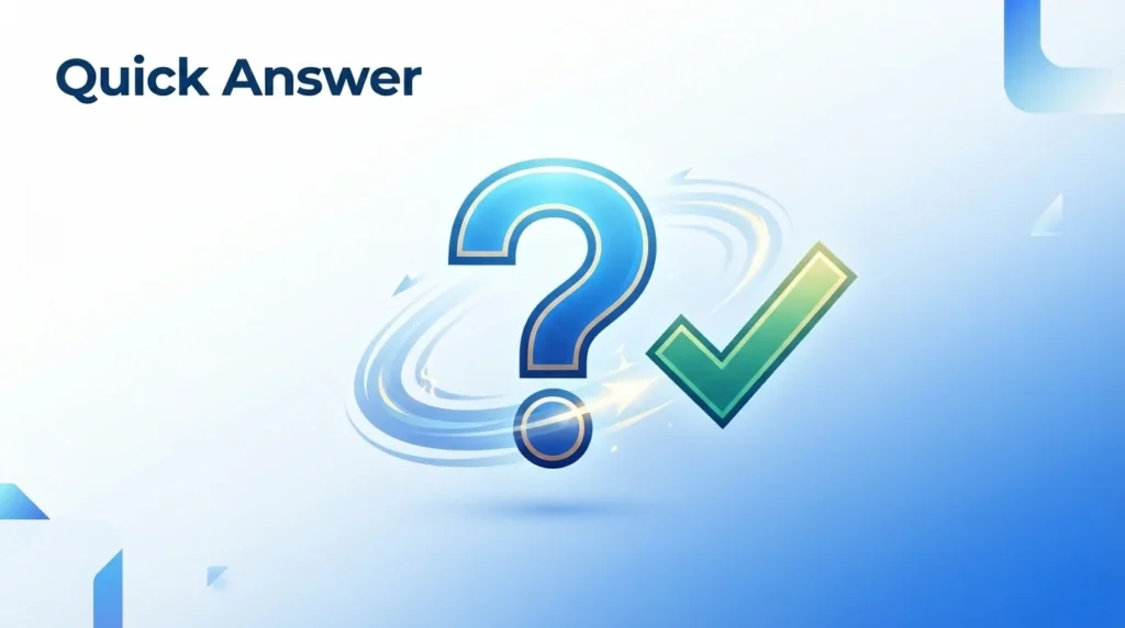 Quick Answer