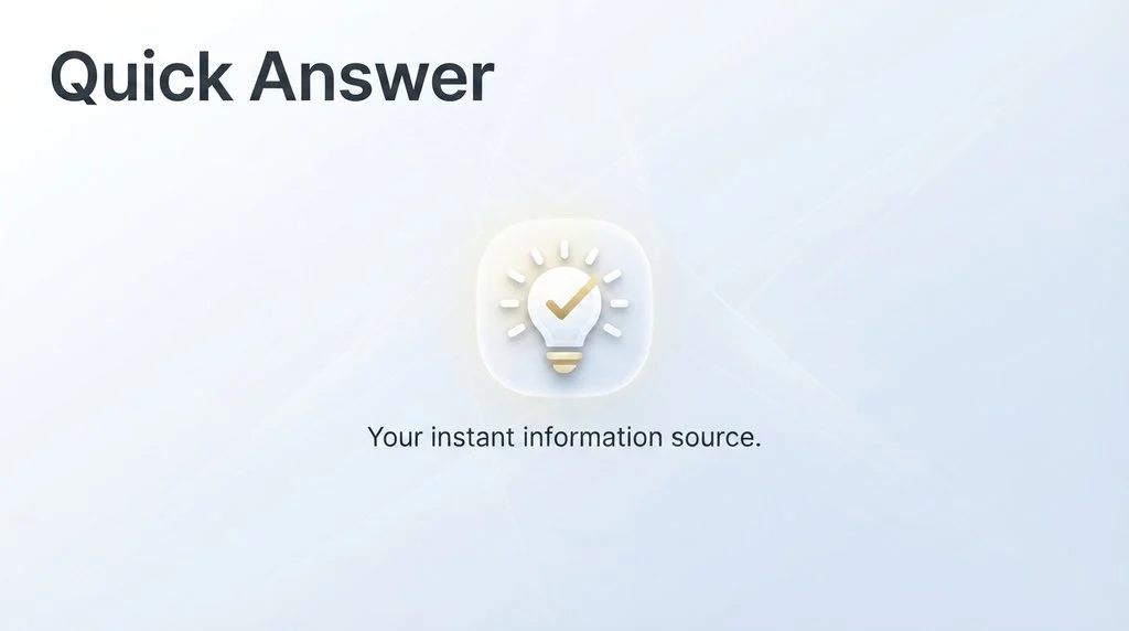 Quick Answer