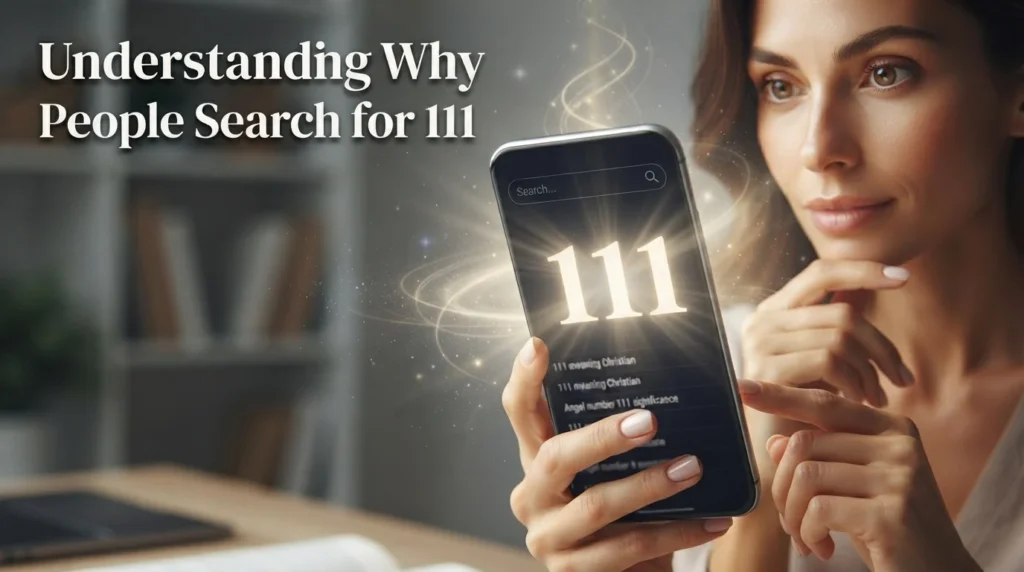 Understanding Why People Search for 111
