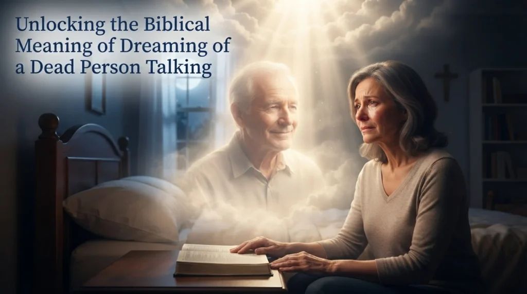 Unlocking the Biblical Meaning of Dreaming of a Dead Person Talking