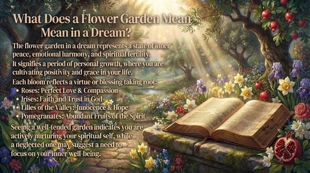 What Does a Flower Garden Mean in a Dream?