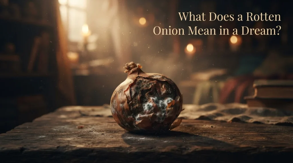 What Does a Rotten Onion Mean in a Dream?