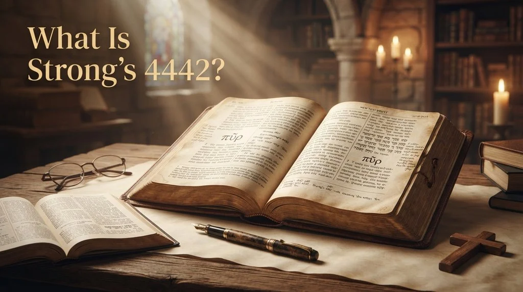 What Is Strong’s 4442?