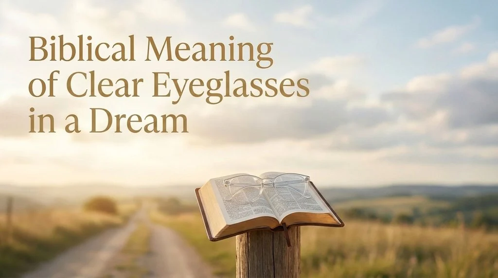 Biblical Meaning of Clear Eyeglasses in a Dream