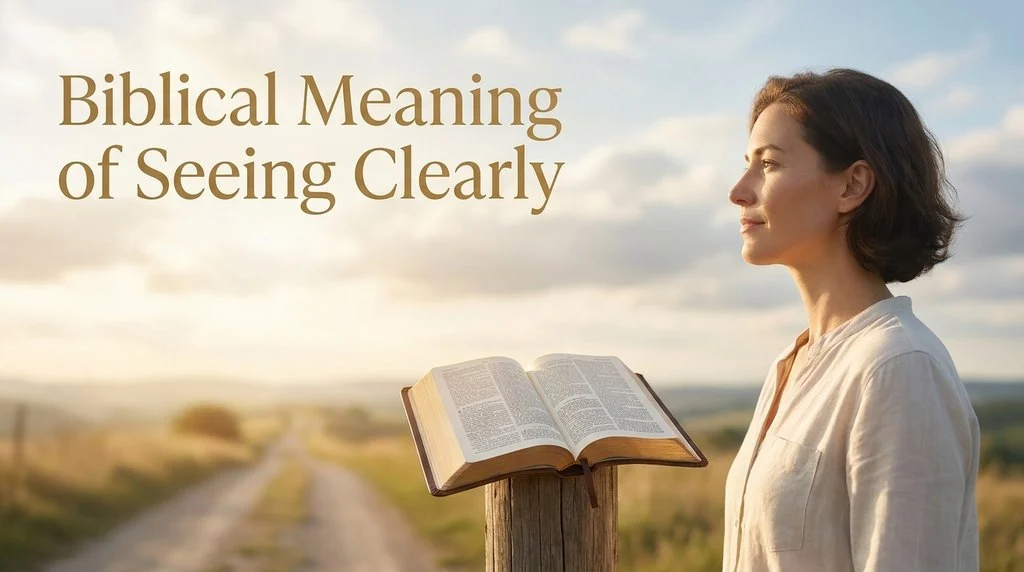 Biblical Meaning of Seeing Clearly