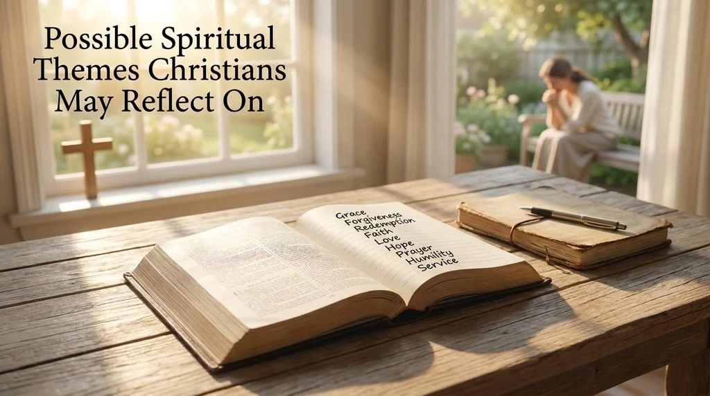 Possible Spiritual Themes Christians May Reflect On
