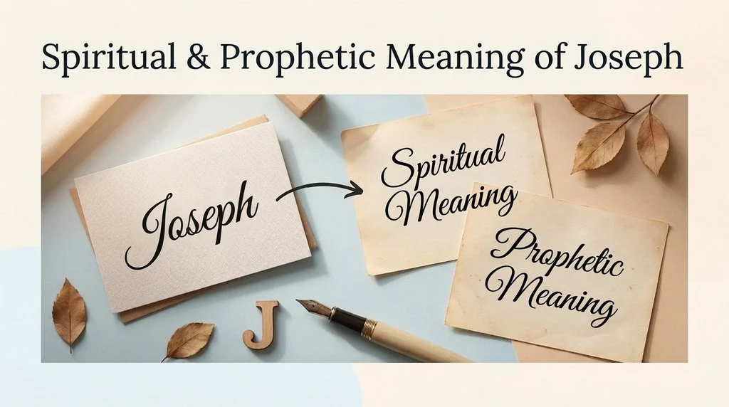 Spiritual & Prophetic Meaning of Joseph
