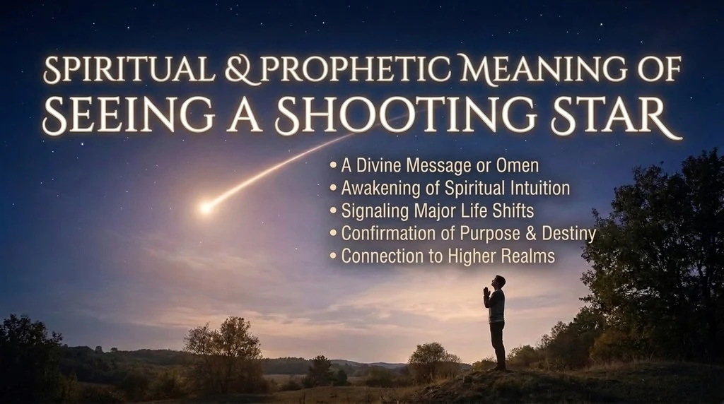 Spiritual & Prophetic Meaning of Seeing a Shooting Star