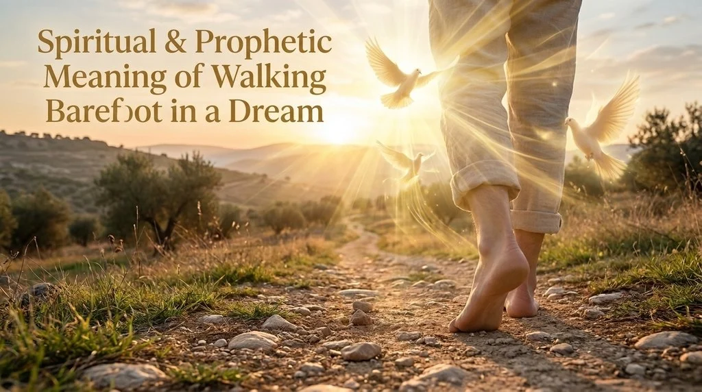 Spiritual & Prophetic Meaning of Walking Barefoot in a Dream