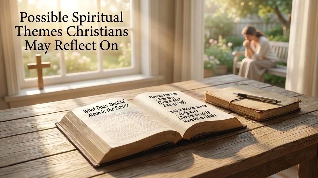 What Does “Double” Mean in the Bible?