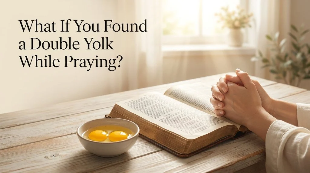 What If You Found a Double Yolk While Praying?