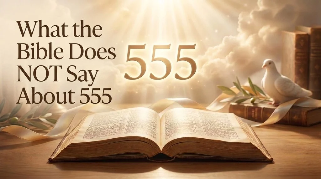 What the Bible Does NOT Say About 555