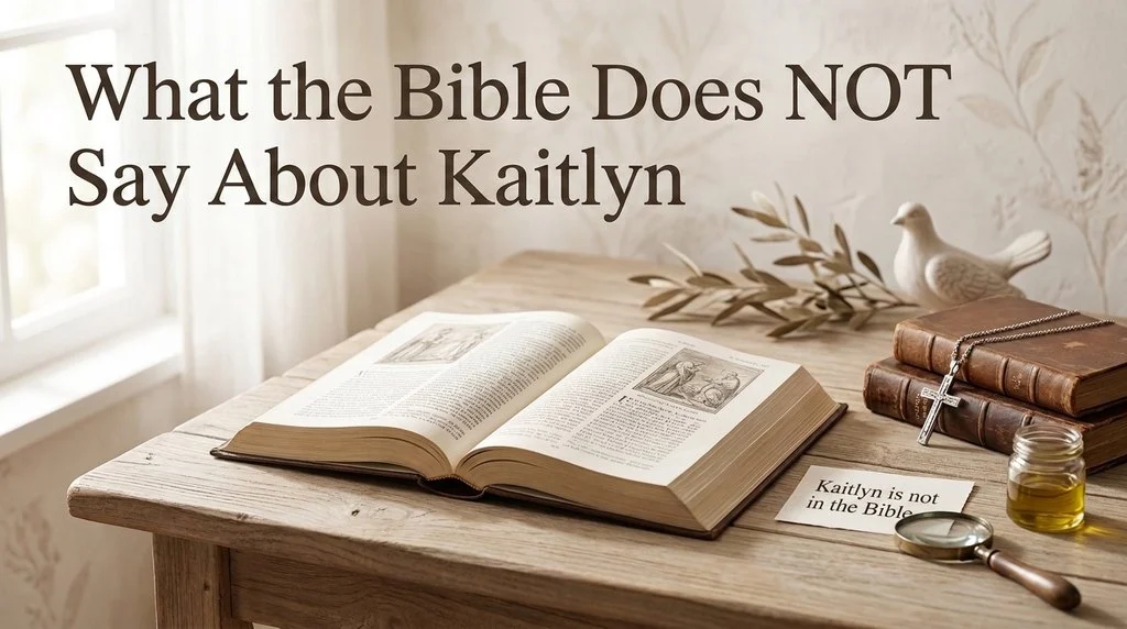 What the Bible Does NOT Say About Kaitlyn