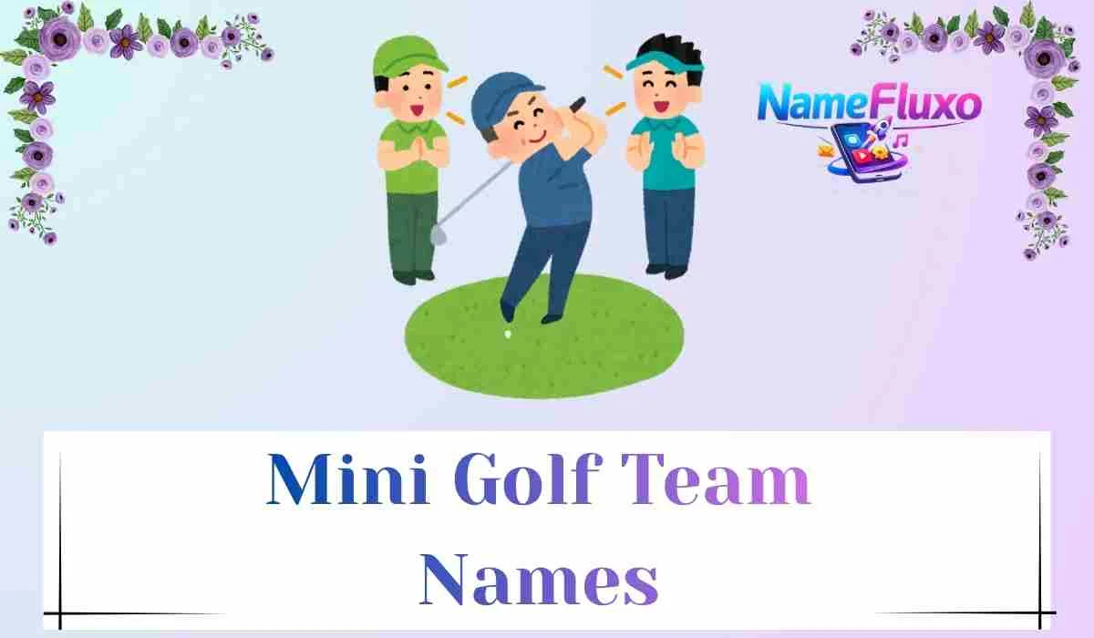 Mini Golf Team Names